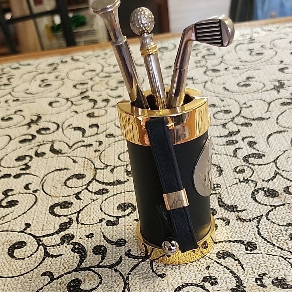 Things Remembered Golf Club Pen Holder - Picture 3 of 9